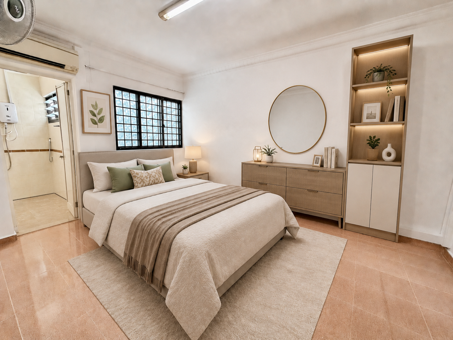 Room after NexDoor virtual staging